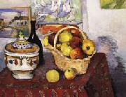 Paul Cezanne Still Life with Soup Tureen Norge oil painting reproduction